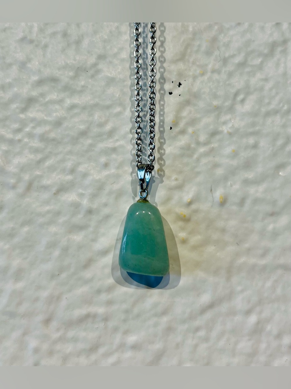 Green Aventurine Gemstone Pendant Necklace